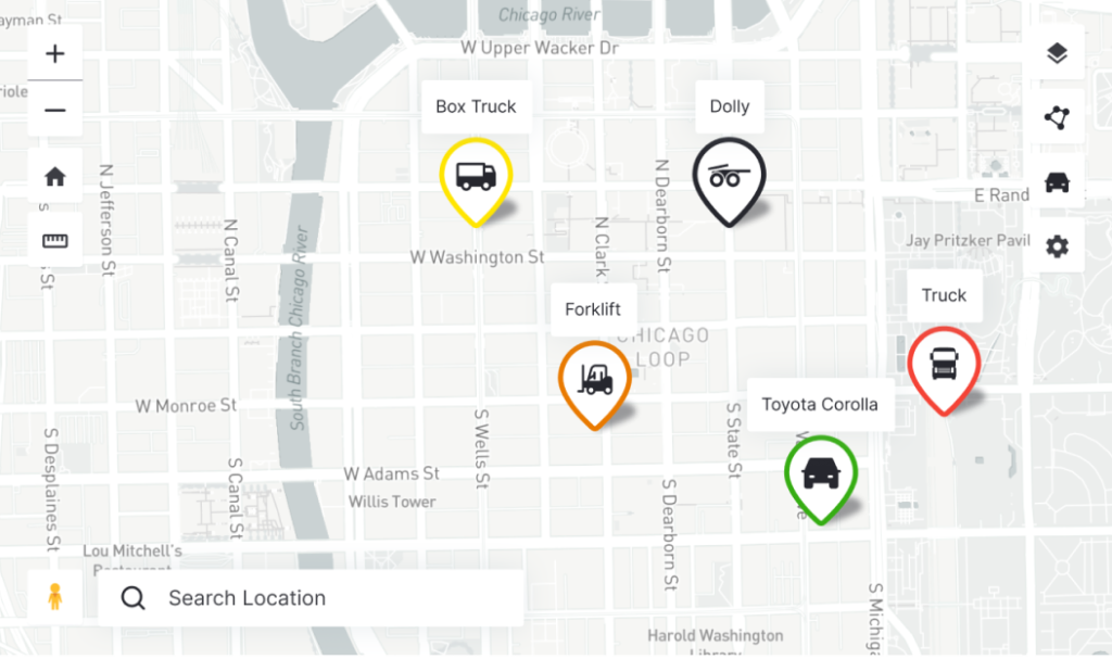 Driver performance stats and fleet tracking dashboard on mobile and tablet